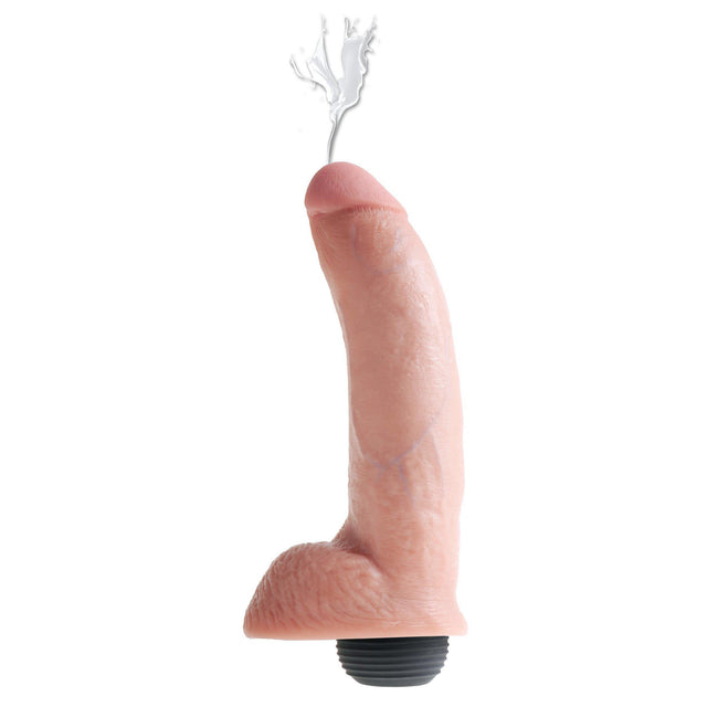 King Cock 9 Inch Squirting Cock with Balls