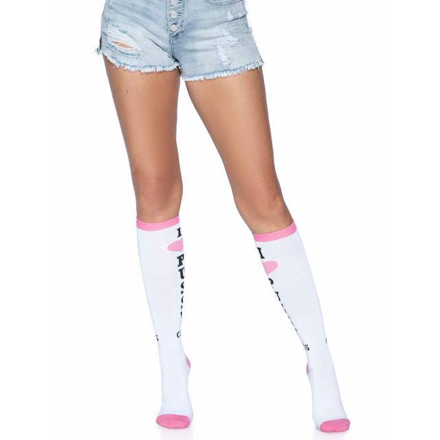 Leg Avenue Pussycat Knee Highs