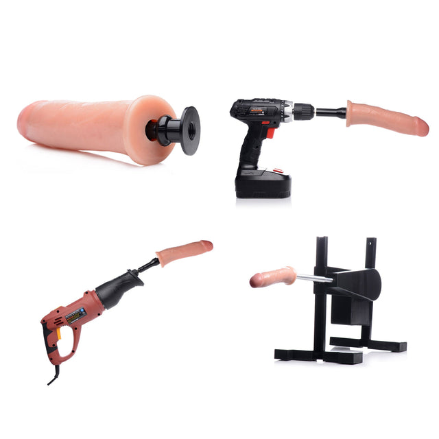 LoveBotz 8 Inch Cock Lock Dildo