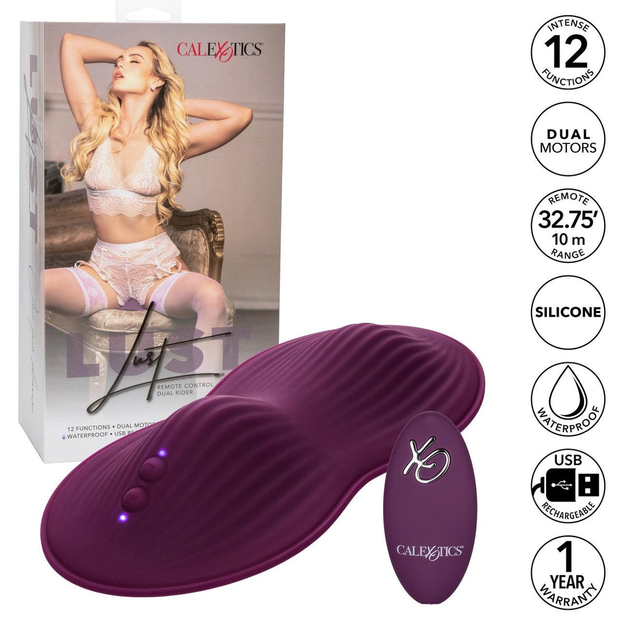 Lust Remote Control Dual Rider Vibe