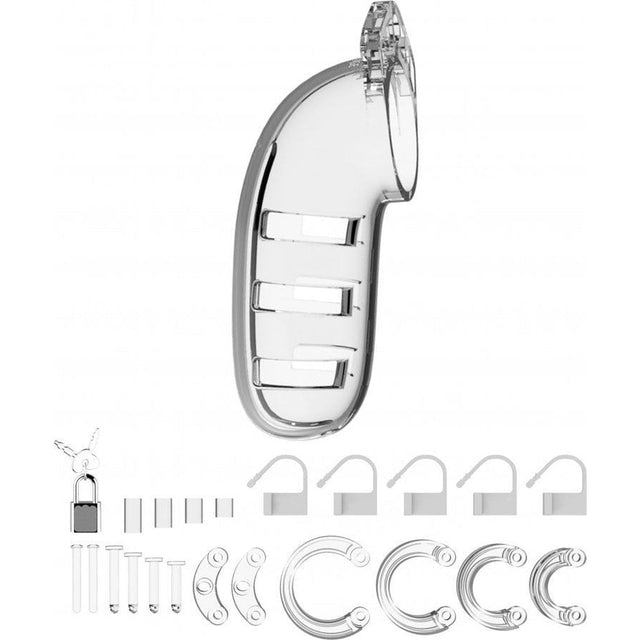 ManCage Model 06 Transparent 5.5" Cock Cage