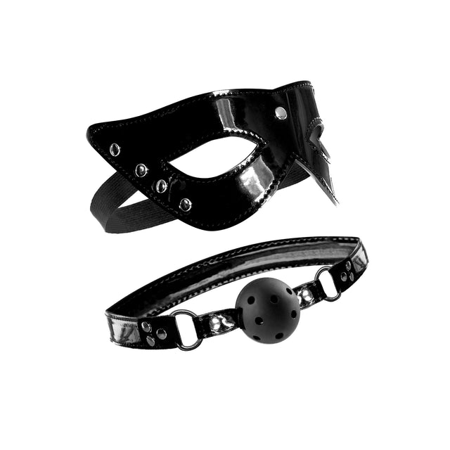 Masquerade Mask and Ball Gag