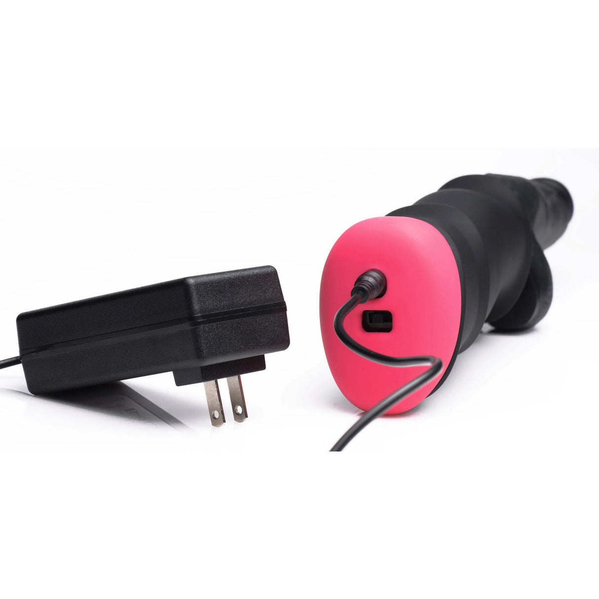 Mega-Pounder Hand-held Thrusting Silicone Dildo