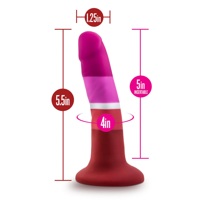 Pride 3 Silicone Anal Dildo