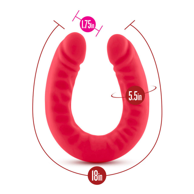 Ruse Silicone Thick Double Headed Dildo