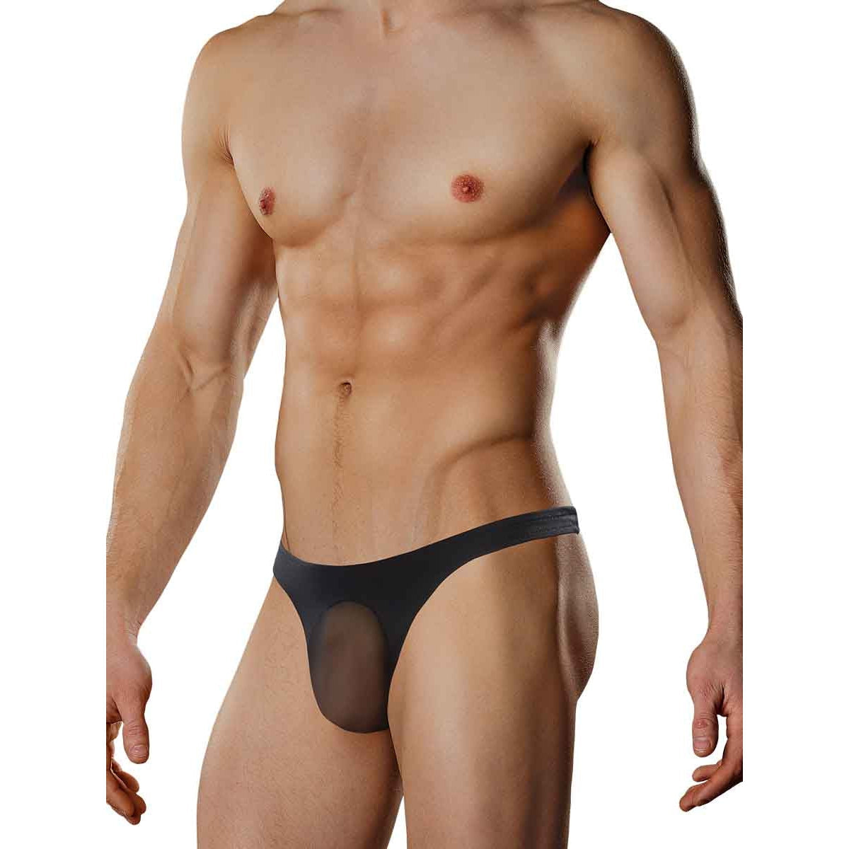 Sheer Nylon Lycra Thong