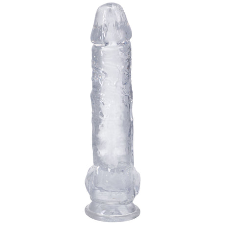 10 Inch Clear Dildo in a Bag