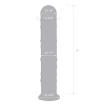 10 Inch Extra Large Glass Dildo