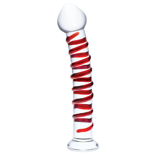 10 Inch Mr. Swirly Glass Dildo