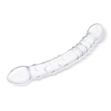 12 Inch Girthy Double Trouble Glass Dildo