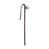 24 Inch Leather Wrapped Cane - Burgundy