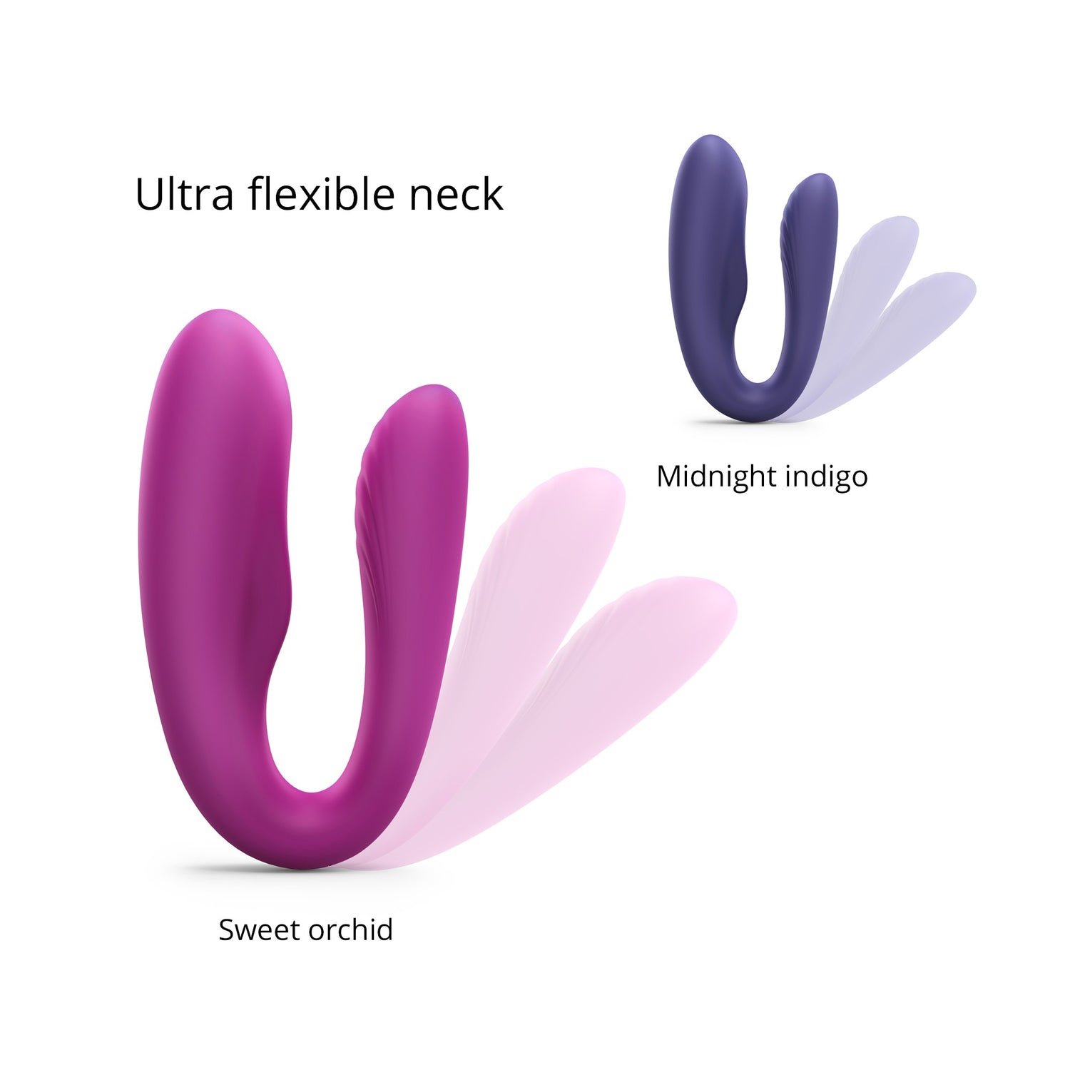 Love To Love Match Up Couples Vibrator in Sweet Orchid