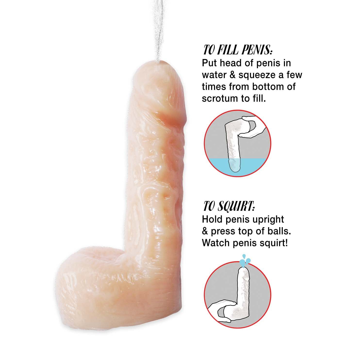 Nasstoys Natural Realskin Squirting Penis 