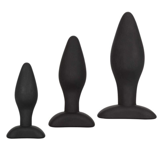 3 Piece Silicone Anal Exerciser Kit