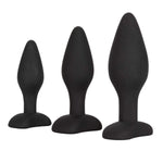 3 Piece Silicone Anal Exerciser Kit