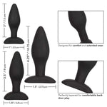3 Piece Silicone Anal Exerciser Kit