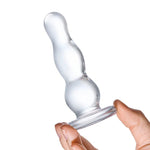 4" Glass Butt Plug