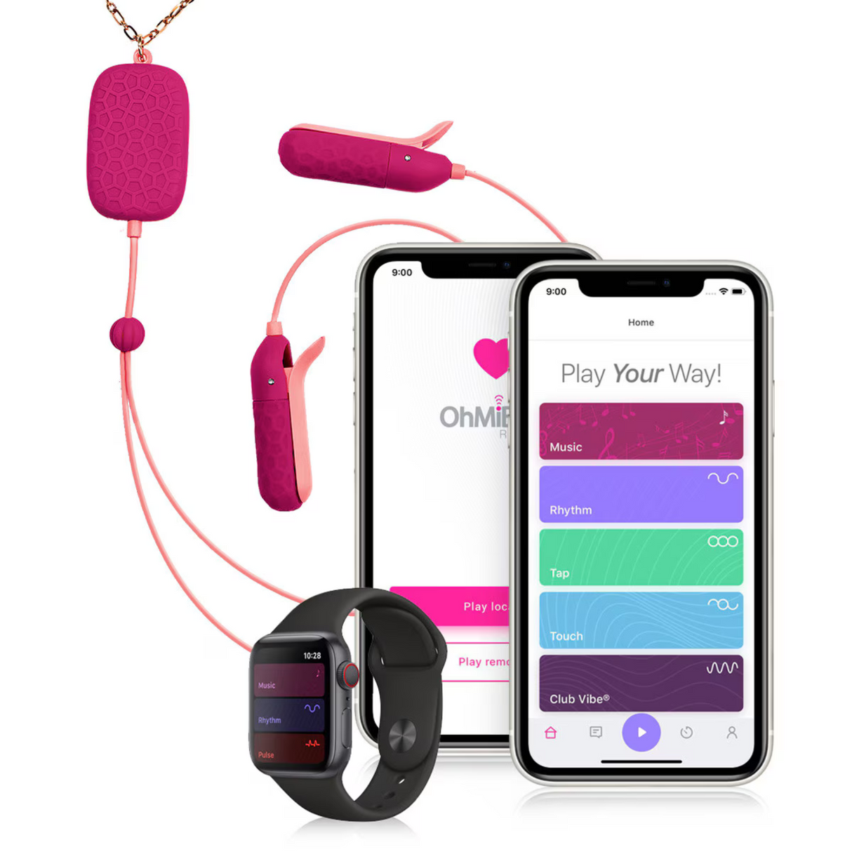 Sphinx App-Controlled Vibrating Nipple Clamps