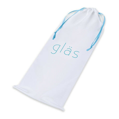 6 Inch Curved G-Spot Nubby Glass Dildo