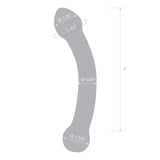 7 Inch Curved Glass G-Spot Stimulator