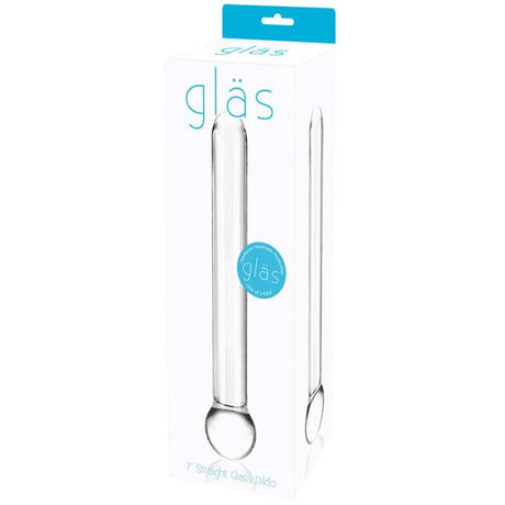7 Inch Straight Glass Dildo