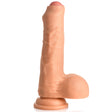 7 Inch Uncut Dildo with Balls