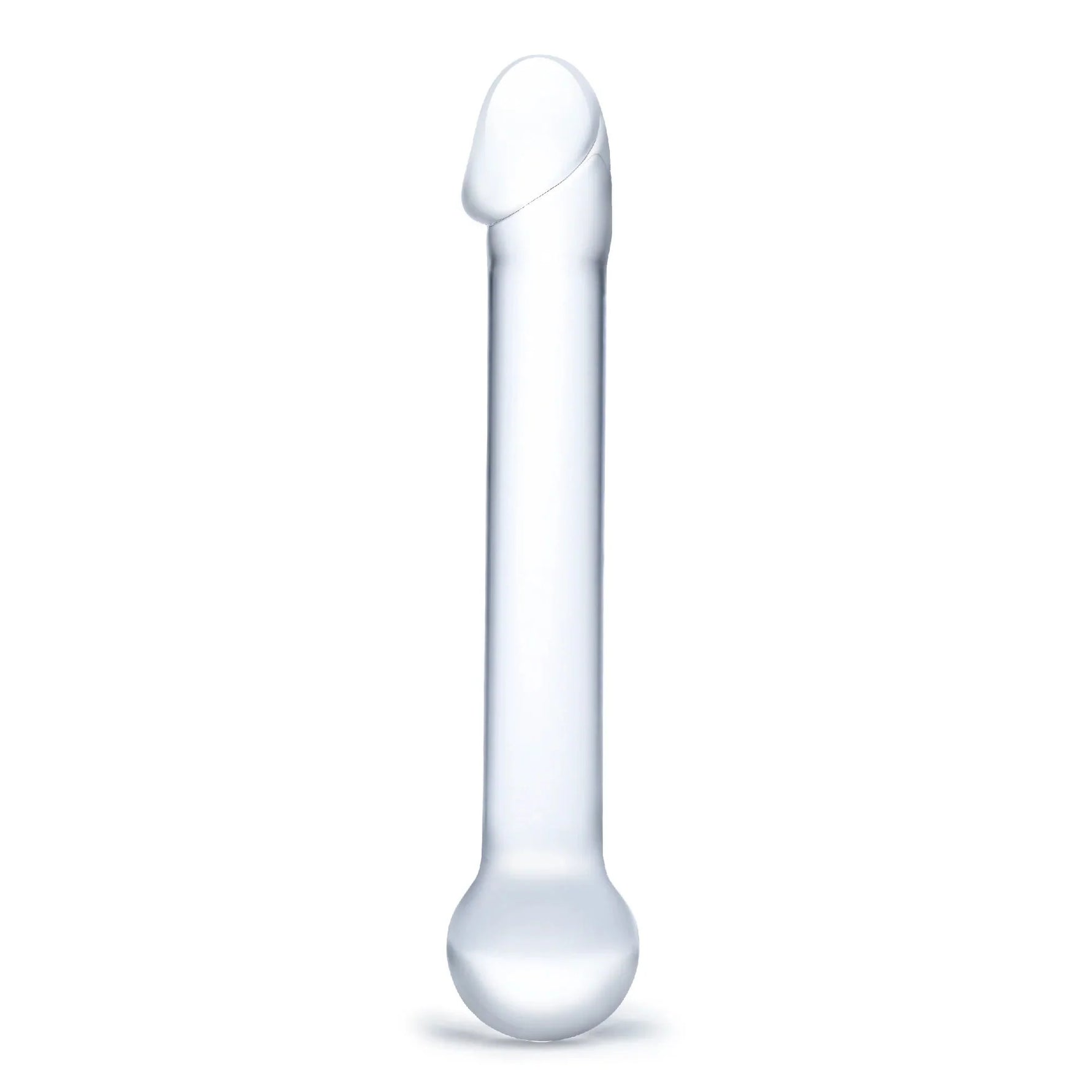 7" Realistic Head Glass Dildo