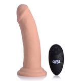 7X Inflatable and Vibrating Silicone Dildo