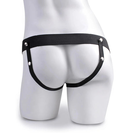 7.5 Inch Hollow Squirting Strap On Dildo with Balls