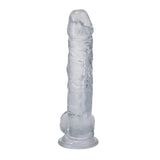 8 Inch Clear Dildo in a Bag