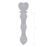 8 Inch Sweetheart Glass Dildo