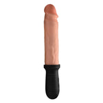 8x Auto Pounder Vibrating And Thrusting Dildo With Handle