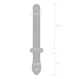 9.25 Inch Classic Smooth Dual-Ended Dildo