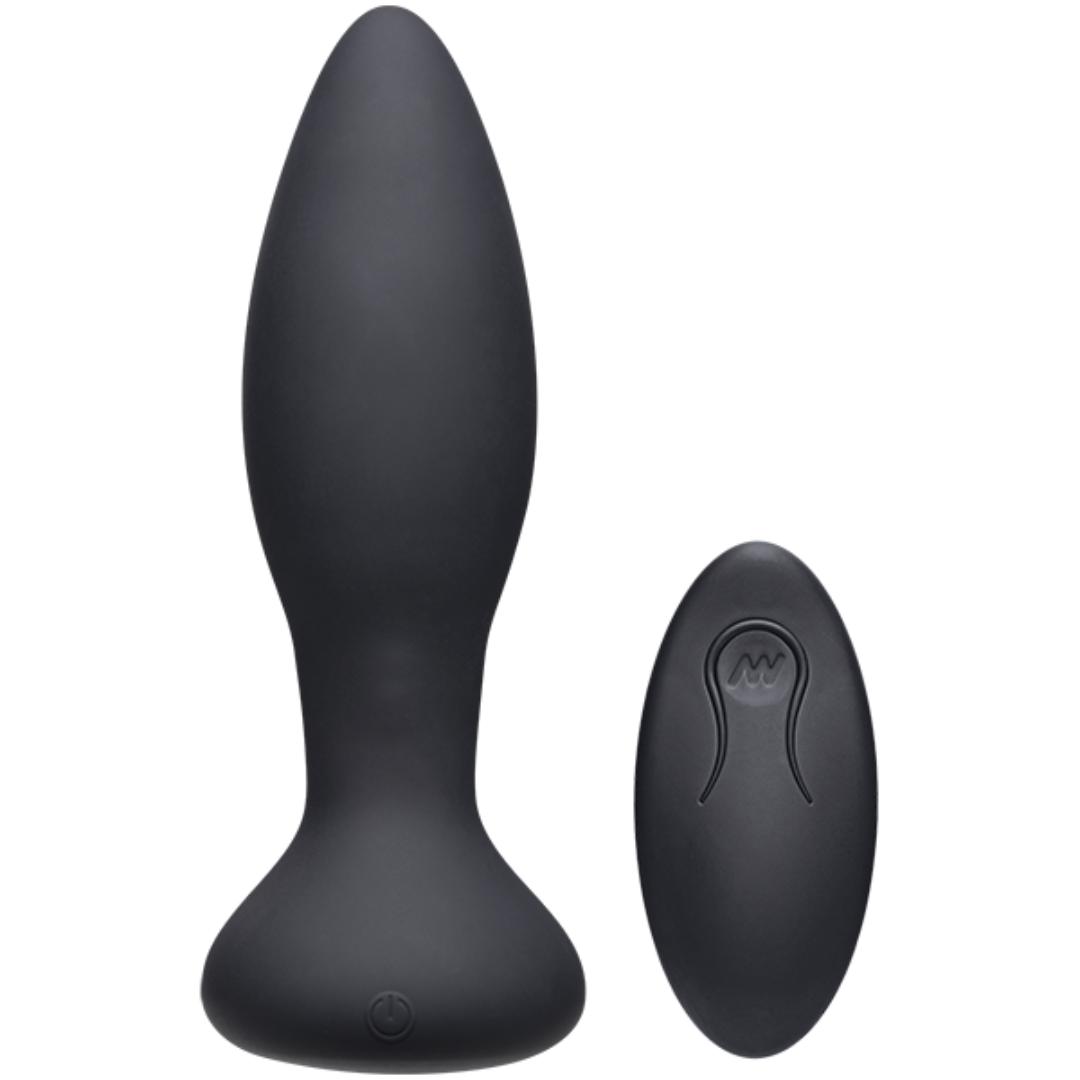 A-Play Thrust Rechargeable Silicone Anal Plug with Remote