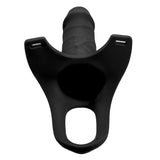 Hollow Silicone Dildo Strap On