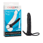 Accommodator Double Penetration Strap On