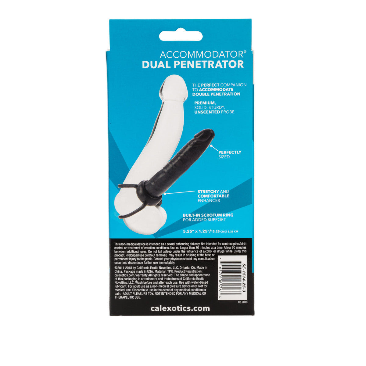 Accommodator Double Penetration Strap On