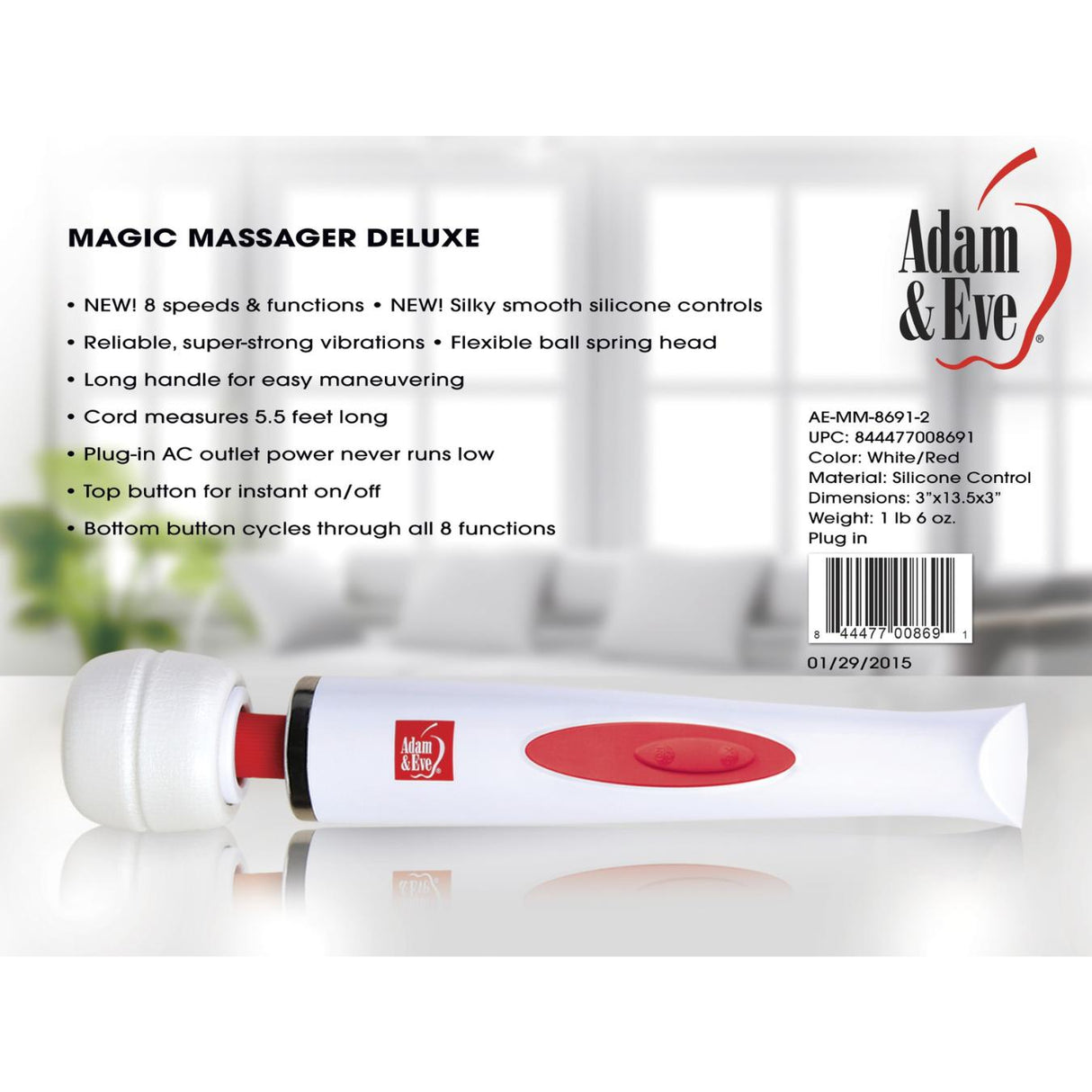 Adam & Eve Electric Wand Massager