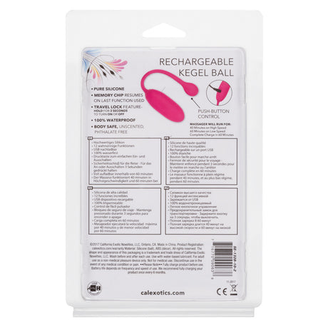 Advanced Rechargeable Silicone Kegel Ball