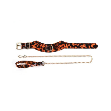 Amber Collar with Leash