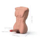 Atlas Male Sex Doll Torso with Flexible Dildo