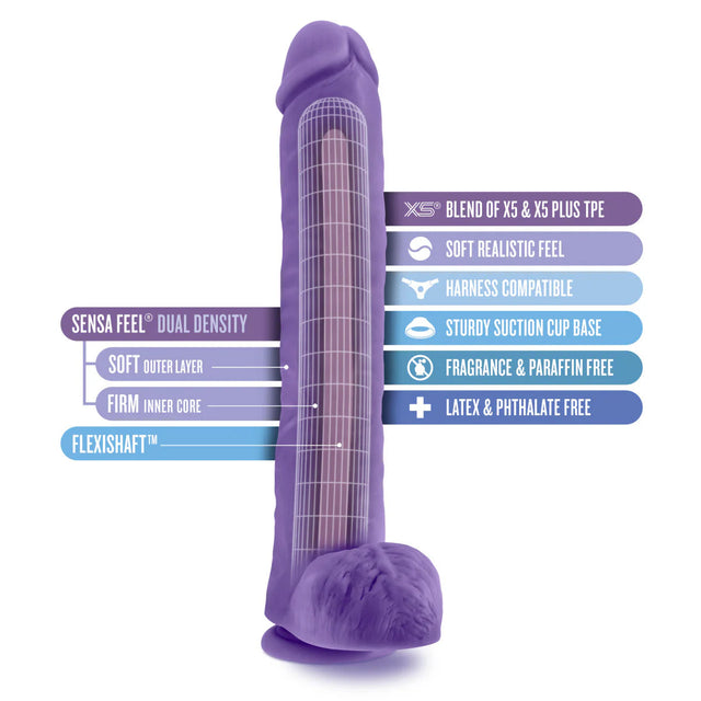 Au Naturel Bold Daddy 14 Inch Dildo