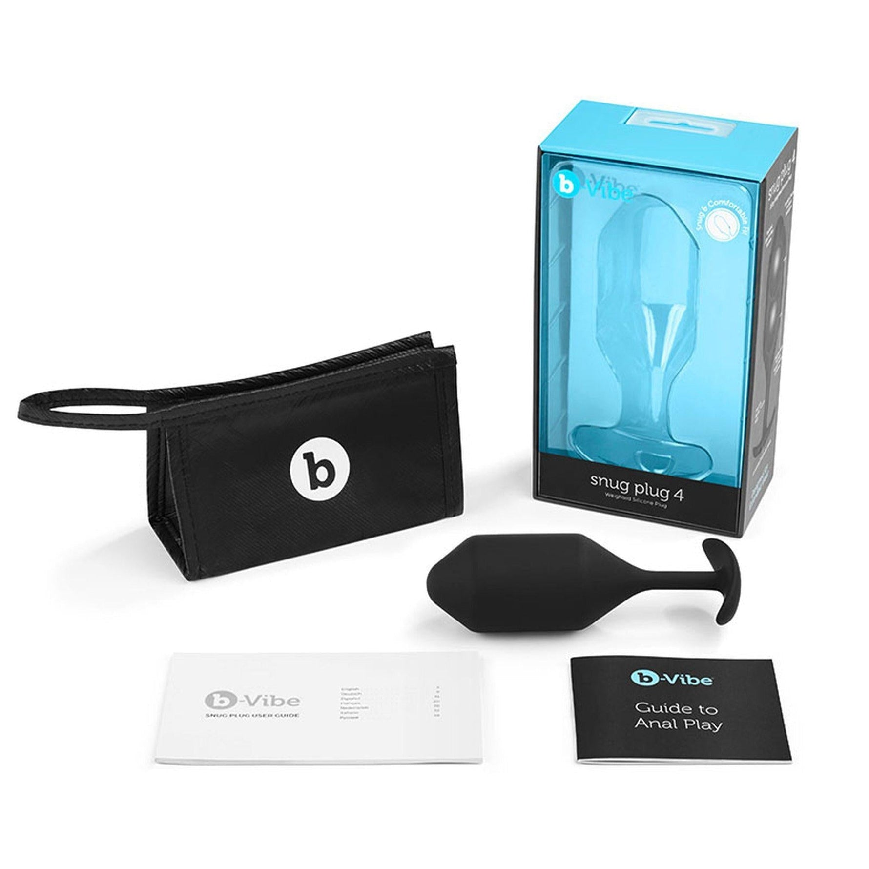 b-Vibe Weighted Snug Plug 4