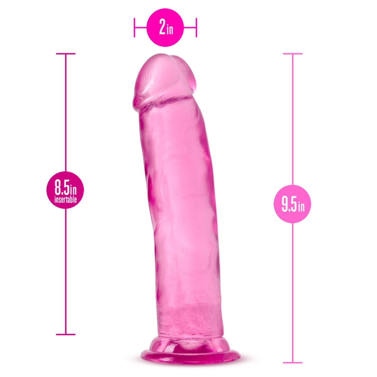 B Yours Plus Soft Realistic Feel Dildo