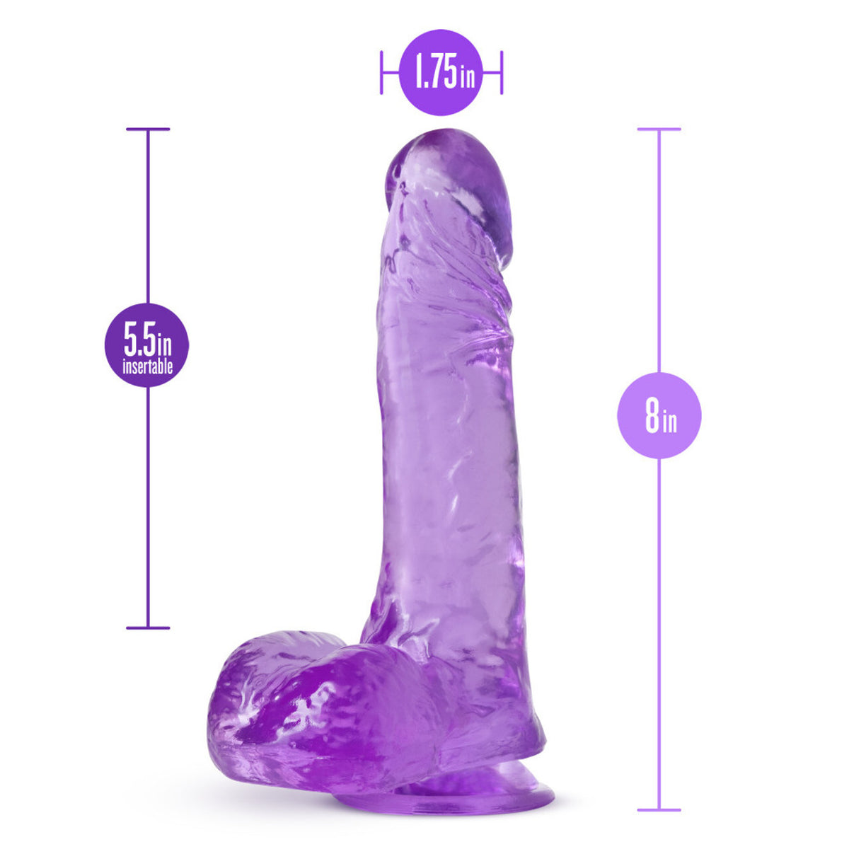 B Yours Plus Soft Realistic Feel Dildo