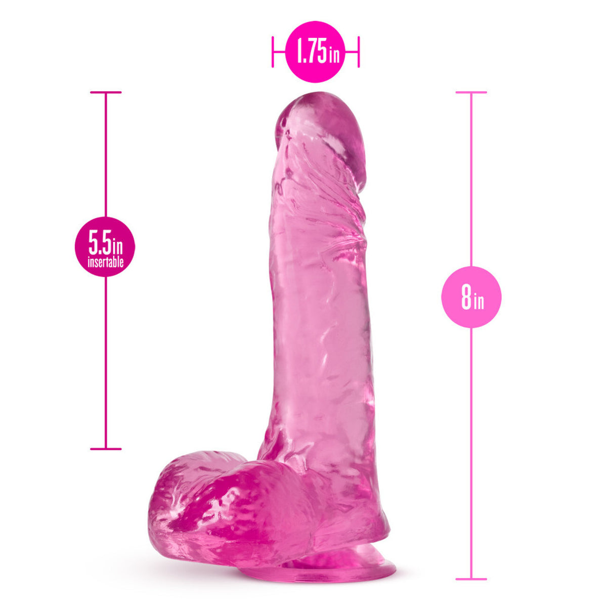 B Yours Plus Soft Realistic Feel Dildo