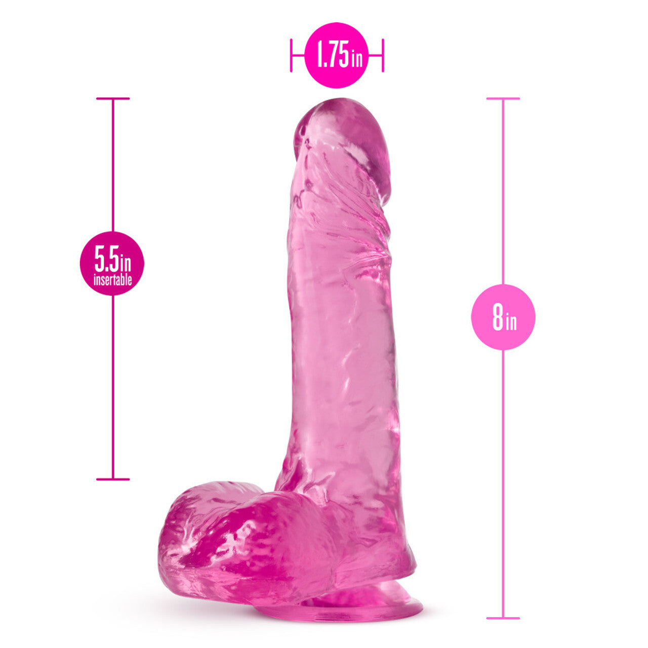 B Yours Plus Soft Realistic Feel Dildo