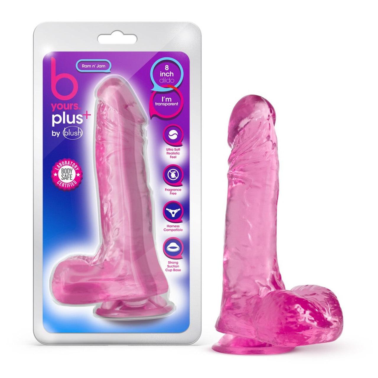 B Yours Plus Soft Realistic Feel Dildo