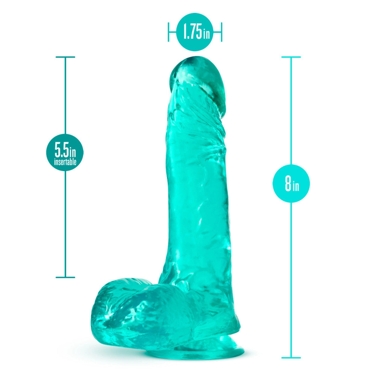 B Yours Plus Soft Realistic Feel Dildo