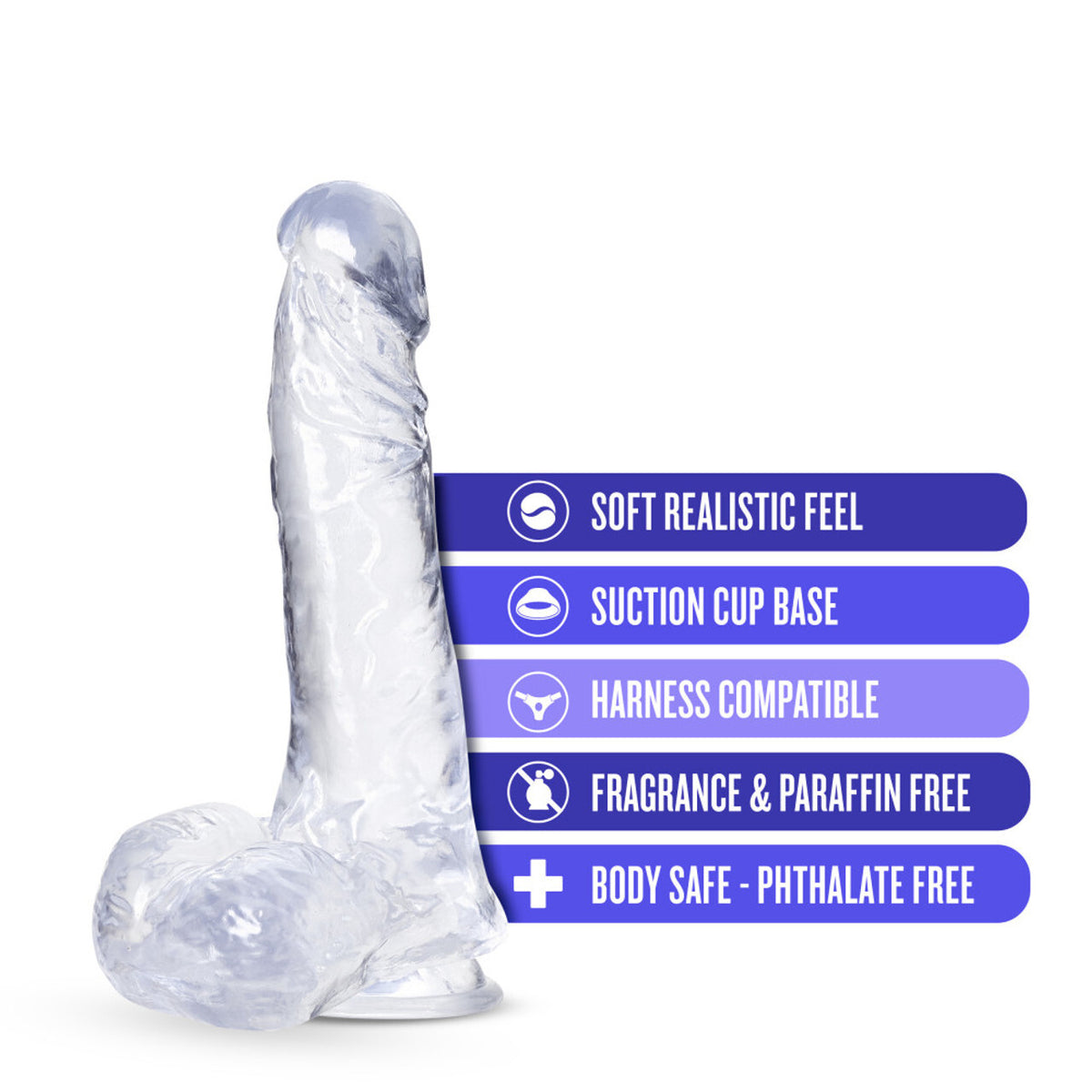 B Yours Plus Soft Realistic Feel Dildo